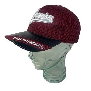 San Francisco 49er’s Cap Together Men’s/ Unisex Embroidered Hook & Loop Hat